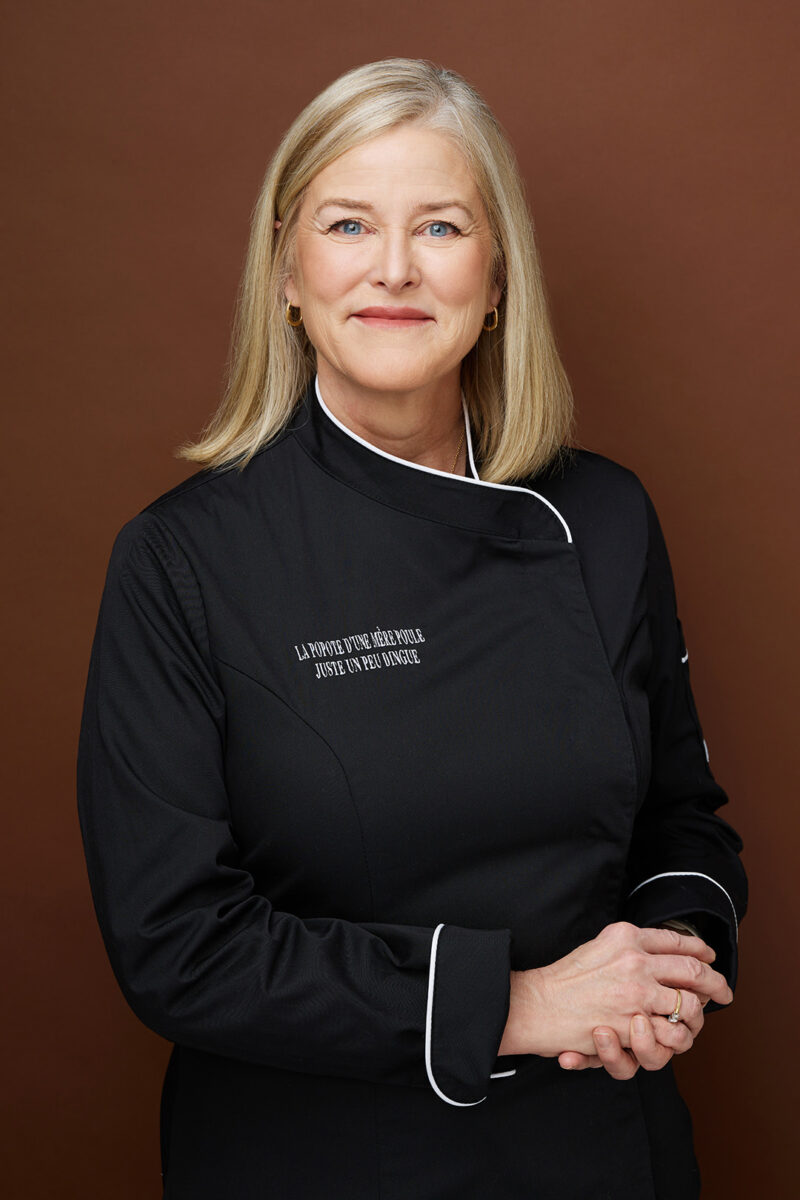 Montreal-portrait-chef-author-cook-book-brown-background-by-nadia-zheng