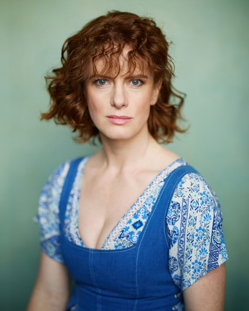 Montreal-actress-headshot-casting-blue-pattern-corset-top